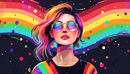 LGBTQ Pride Month, Rainbow Colorful