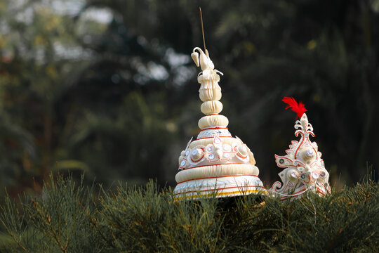 Bengali Wedding Bride Groom Topor