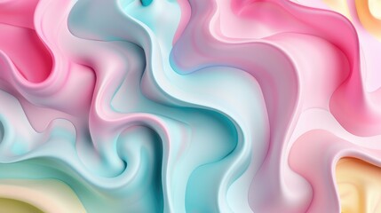 Abstract background with 90s pastel hues