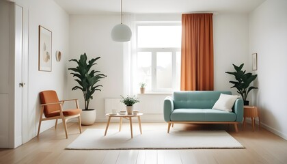 Photo interior modern design room 3d illustration