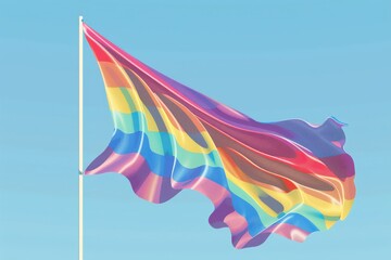 LGBTQ Pride Month Flag