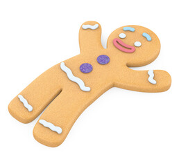 Gingerbread Man Isolated
