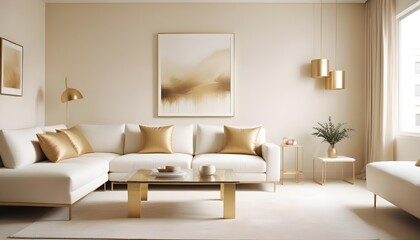 Photo interior modern design room 3d illustration