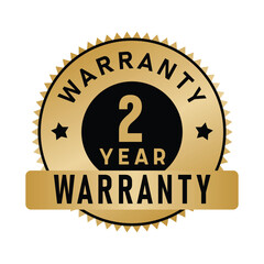 2 Year Warranty | Warranty | Icon | Vector