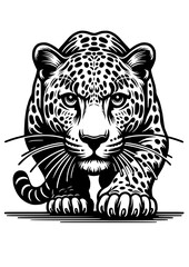 Leopard SVG, Leopard face SVG, Predator SVG, Animal SVG, Leopard Head, Leopard Silhouette, Leopard Clipart, Leopard Cricut, Leopard Logo