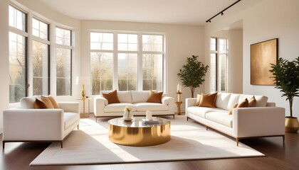 Fototapeta premium Photo interior modern design room 3d illustration