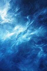 Obraz premium Abstract blue background, curvy blue pattern background, Technology, defocused blue gradient.