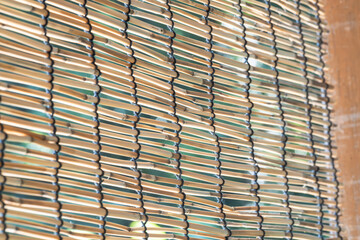 涼しさを感じる掛けすだれ