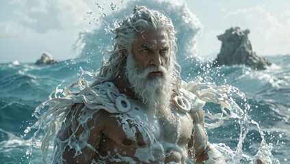 Poseidon God of Sea 