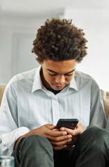 teenage technology smartphone phone boy texting young mobile phone communication internet student teenager black mobile man male portrait smart phone online child connection