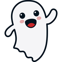 Cute Halloween Boo Ghost