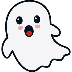 Cute Halloween Boo Ghost