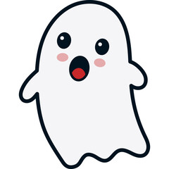 Cute Halloween Boo Ghost