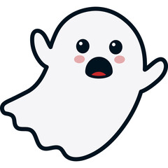 Cute Halloween Boo Ghost