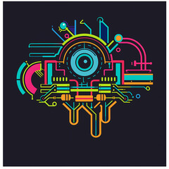 Obraz premium logo symbol art design image,illustration vector.