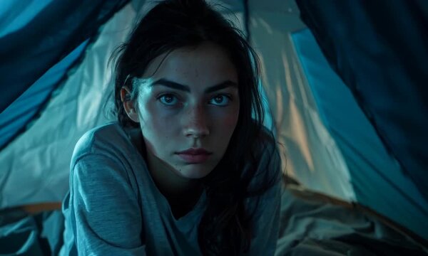 Exploring the mystery of camping under the stars at dusk