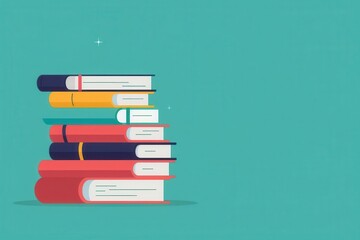 Fototapeta premium Ebook download analytics, measuring free content success, flat design illustration
