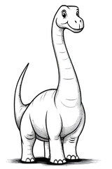 Fototapeta premium coloring book illustration 