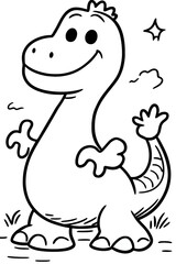 Obraz premium coloring book illustration 