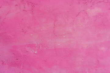 Background or texture of old damaged wall in pink color