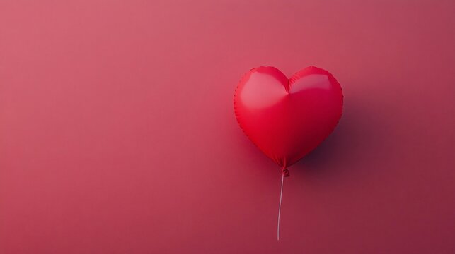 minimalist love-themed background with a clean and elegant design, offering copy space for personalized messages