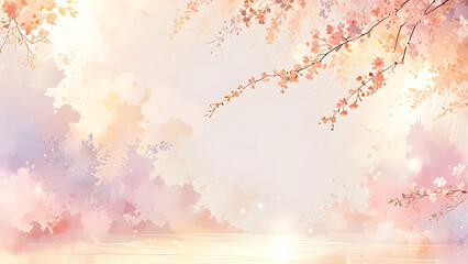 background with leaves