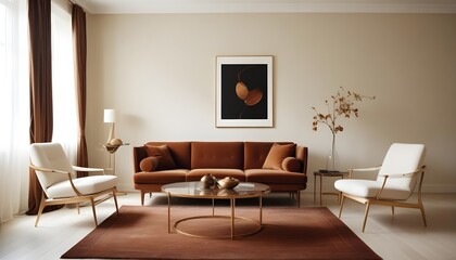 Photo interior modern design room 3d illustration