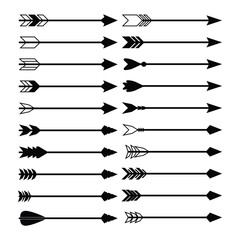 Vintage Classic Arrows Vector Illustration