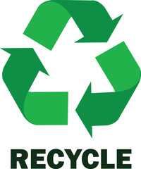 recycling Green sign, Green symbol, Recycling rotation arrow, Green arrows recycle, Recycle logo color