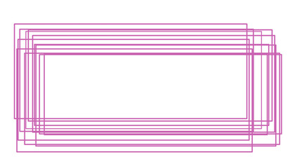 Rectangle Line Decoration  inspired by tangled and messy complicated Marking Illustration Doodle Highlights That Can Be Used For Sticker, Icon, Decorative, etc. | Marker aesthetic with pink color