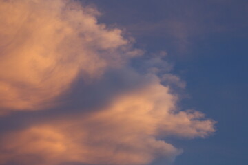 Sky in the morning before the sunrises.