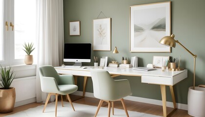 Photo interior modern design room 3d illustration