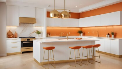 Photo interior modern design room 3d illustration