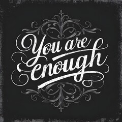 inspirational phrases on a poster