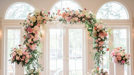 A Romantic Affair. Elegant indoor wedding venue