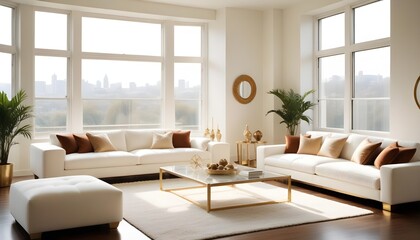 Photo interior modern design room 3d illustration