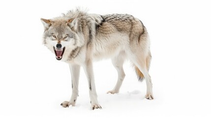 Obraz premium Wolf in the Snow