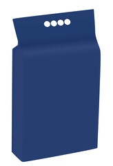 Plastic bag template. vector illustration