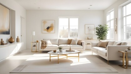 Photo interior modern design room 3d illustration