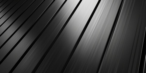 Obraz premium A close-up view of a wooden floor with horizontal slats. This texture has a natural wood grain pattern that could be found on furniture or in an interior space.