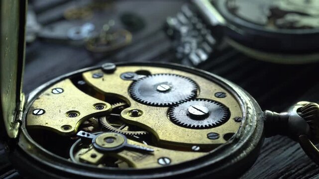 Mechanical watch adjustment, watchmaker workshop