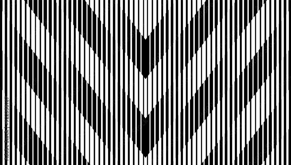 Poster sharp arrows pattern with dynamic lines motion. transition background effect. vector format illustra