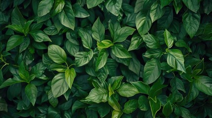 Bright green plant leaves with sunlight filtering through, indicative of healthy growth and vibrant natural scenery.