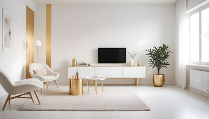 Photo interior modern design room 3d illustration