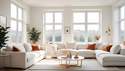 Fototapeta premium Photo interior modern design room 3d illustration