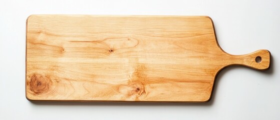 Wooden Cutting Board with a Handle