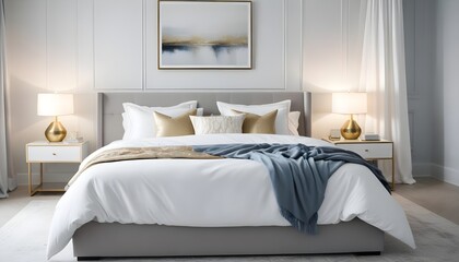 Photo interior modern design room 3d illustration