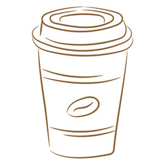 Coffe Line Art
