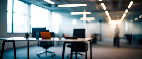 Blurred office background image, abstract interior