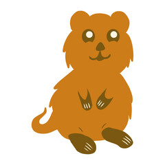 illustration of quokka